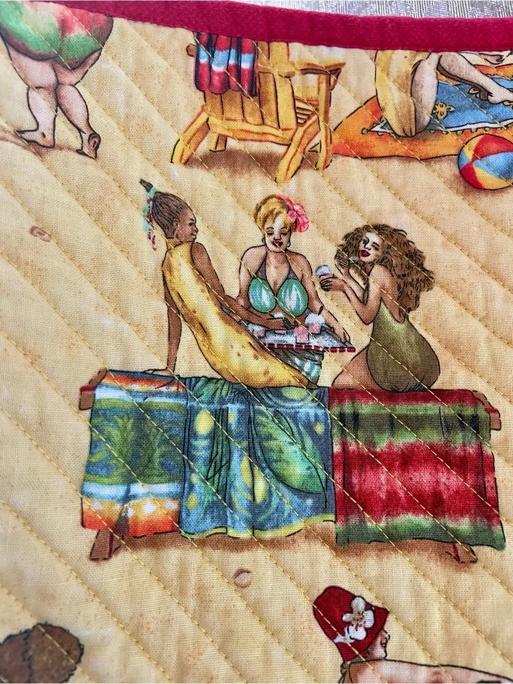 Handmade Potholder “Fruit Ladies